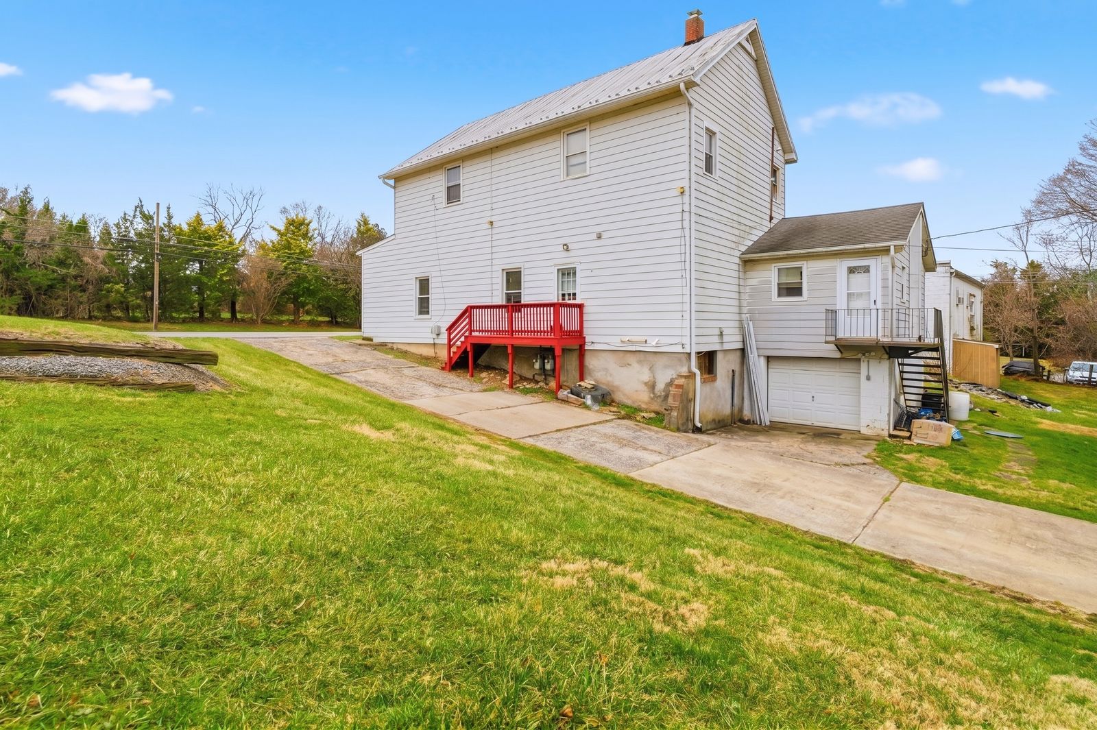 Duplex residential unit interior and exterior, Mount Airy Portfolio 3