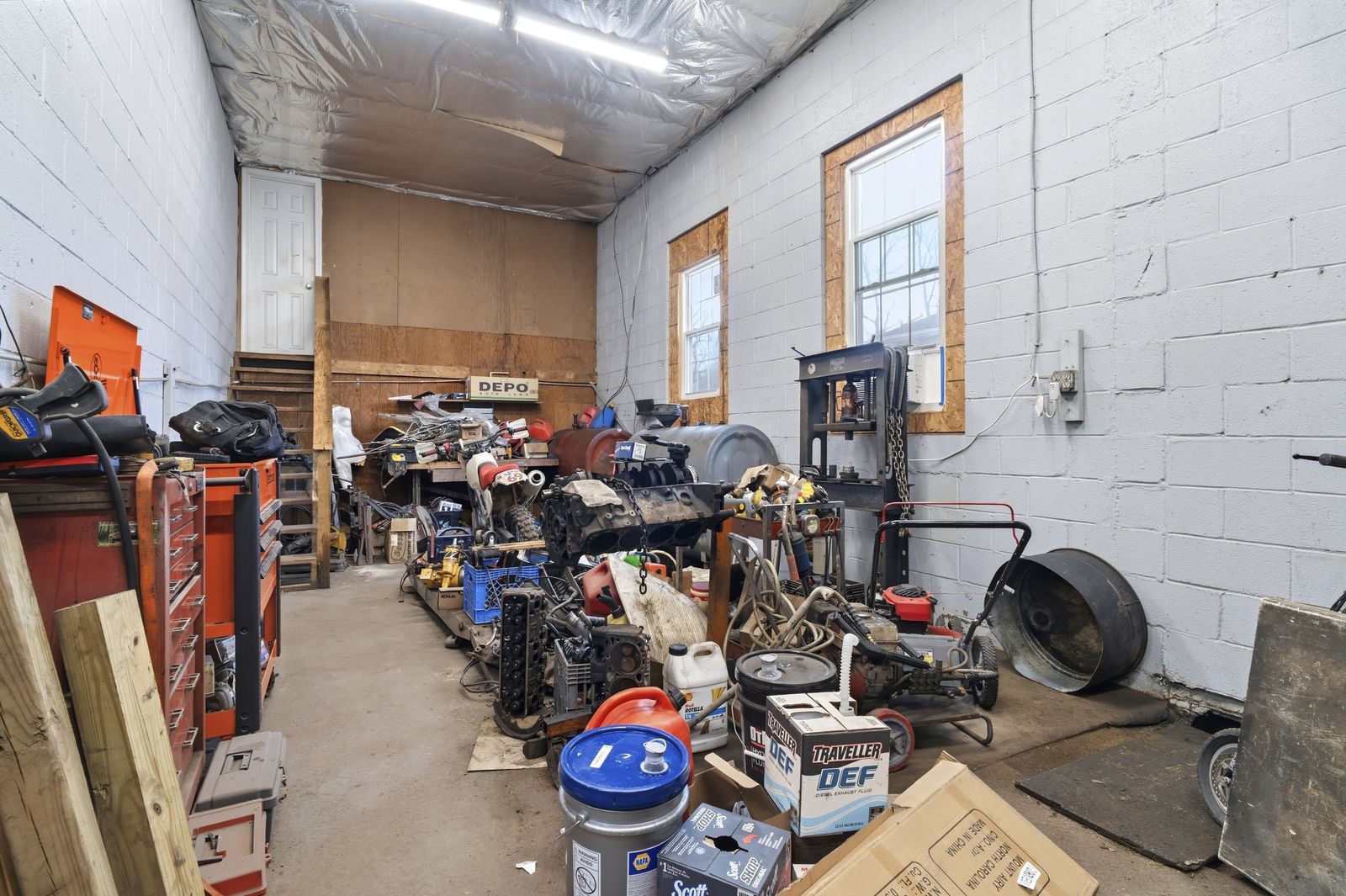 Auto repair garage interior and exterior, Mount Airy Portfolio 4